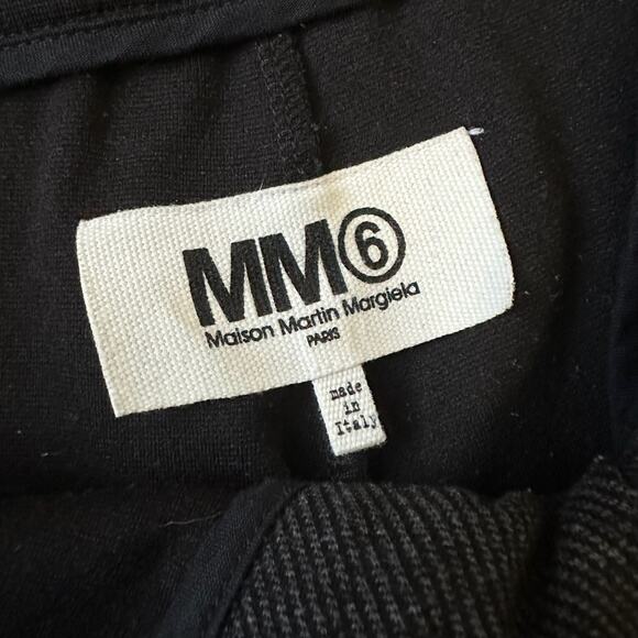 MM6 MAISON MARGIELA Jogger Pants Gray Stretch Mid Rise Sweatpants - Picture 10 of 16
